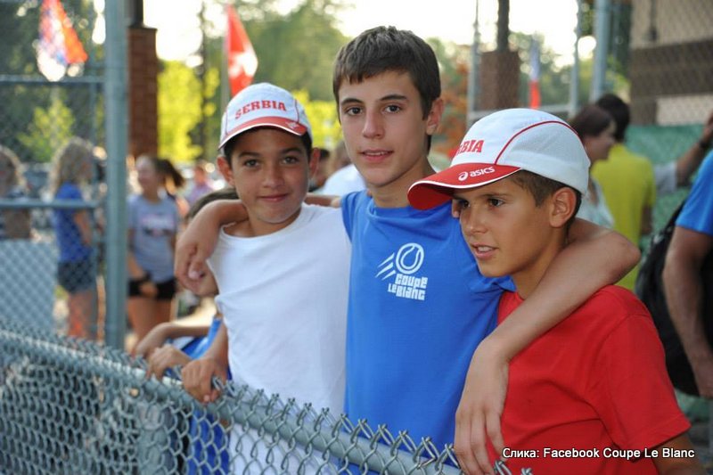 Reprezentacija Srbije u tenisu na Coupe Le Blanc u Kanadi