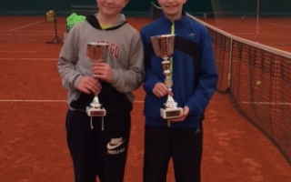 Mateja Janićijević i Petar Bašić Palković, finalisti OP Beograda do 12 godina u OTK Beograd