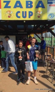 Zaba Cup 2015, U14 Tennis Europe, Винковци, Хрватска, 4-12.4.15.