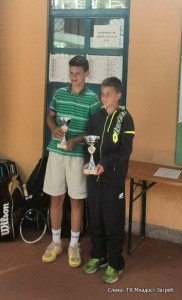 Вања Добрњац у финалу ЕТА U14 турнира Mladost Grill Open у Загребу