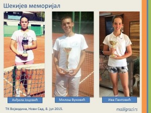 Шекијев меморијал, ТК Војводина, Нови Сад, дечаци и девојчице 14 год, I кат, 4-8.7.15.