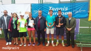 Скробоња победница Open RTC Barcelona 1899-Sarajevo 2015 TE U16 у Сарајеву, Поповић/Ђурђевић освојили дубл