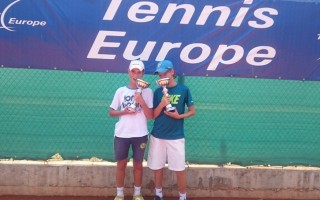 Sava Radović, Vuk Vuksanović, Eminent Open U14, Teniski klub Eminent Podgorica, Tennis Europe Junior Tour