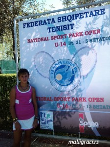 Budaors Cup Будимпешта, и National Sport Park Open Тирана, U14 Tennis Europe, 31.8-6.9.15.