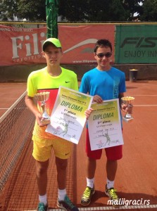 Intesa Sanpaolo Cup, U14 Tennis Europe, Арад, Румунија, 31.8-6.9.15.