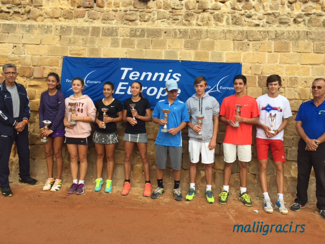 Francesca Curmi, Eleni Louka, Nemanja Subanović, Nicosia Field Club, Nicosia Field Tennis Club, Cyprus