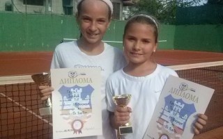 Jovana Grujić, Teodora Krajčeski, Otvoreno prvenstvo Beograda u tenisu do 10 godina, Teniski klub Top Ten Vinča Beograd