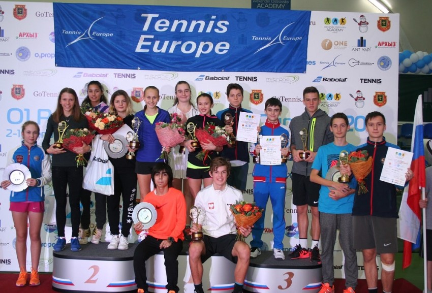O1 Properties Christmas Cup 2016, U14 Tennis Europe, Химки Русија, Академија Александaр Островски, 2.1-10.1.16.