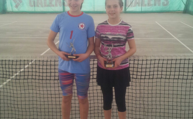 Mirjana Jovanović, Una Vajagić, Zimsko prvenstvo Vojvodine do 12 godina, Teniski klub Internacional Novi Sad