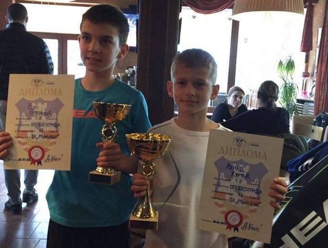 Vuk Rađenović, Ahmed Hurtić, Otvoreno prvenstvo Beograda do 12 godina, Teniski klub Privilege Beograd