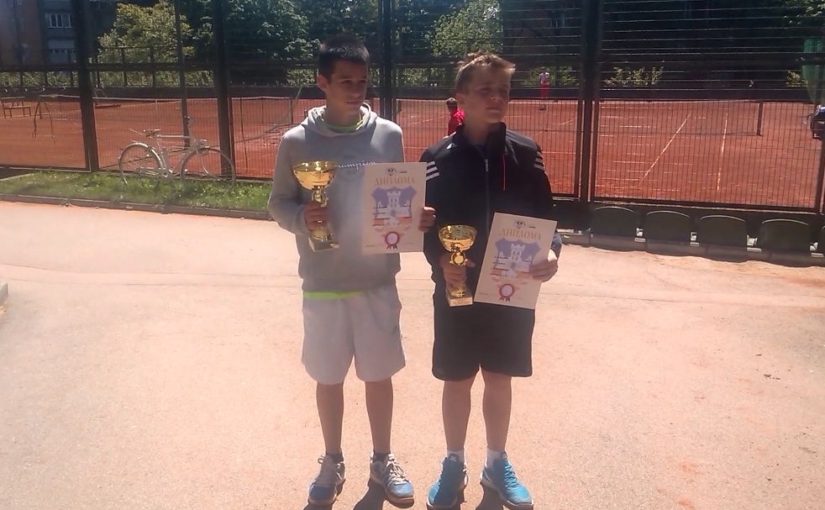 Aleksandar Ljubojević, Aleksa Marđonović, Otvoreno prvenstvo Beograda do 14 godina, Teniski klub Olimp Beograd