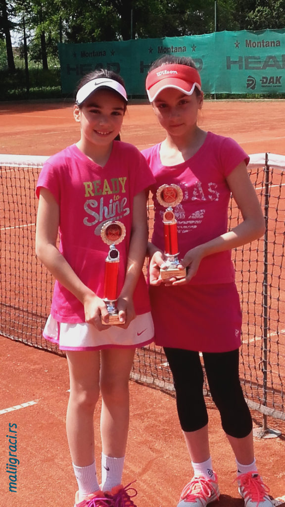 Tara Mihaljević, Anja Vujović, Otvoreno prvenstvo Sombora do 10 godina zeleni nivo, Teniski klub ŽAK Sombor