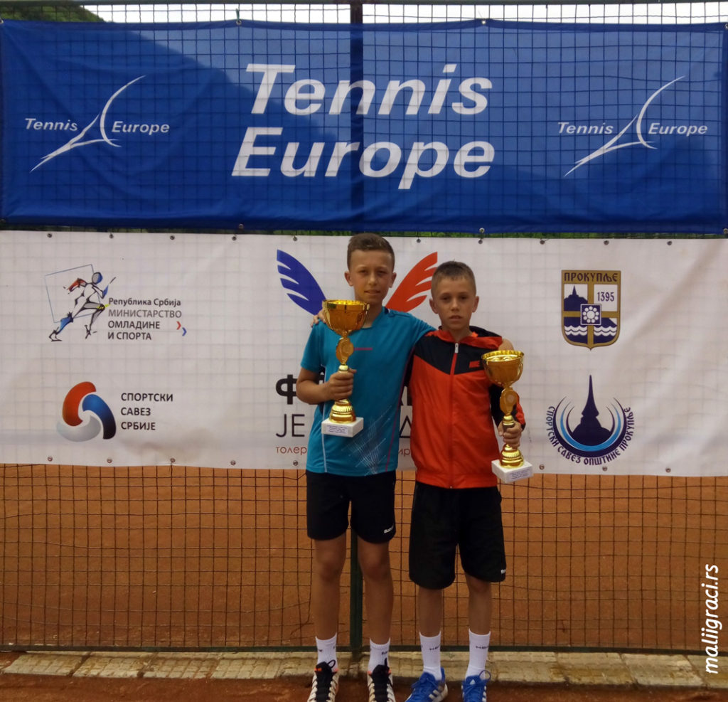 Luka Jovanović, Nikola Zekić, Prokuplje Open 2016 U12, Tennis Europe Junior Tour