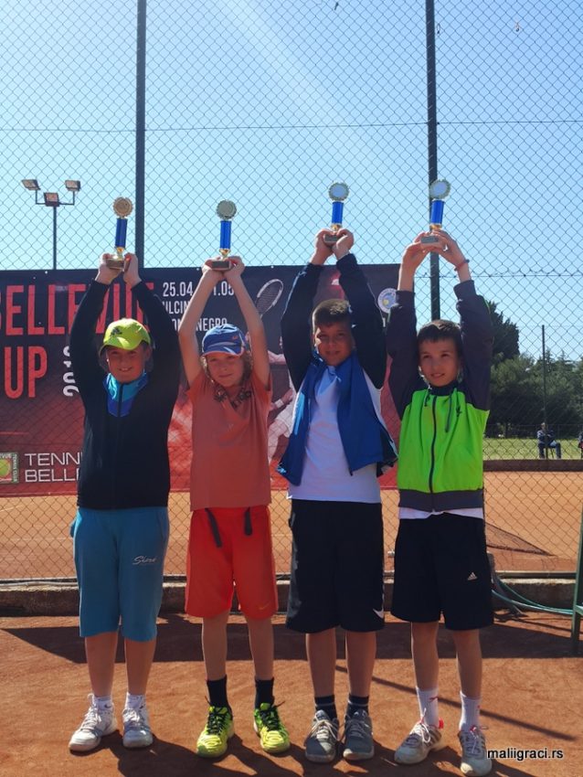 Фатма Идризовић друга на ETA U12 Bellevue Cup 2016, Улцињ, Црна Гора