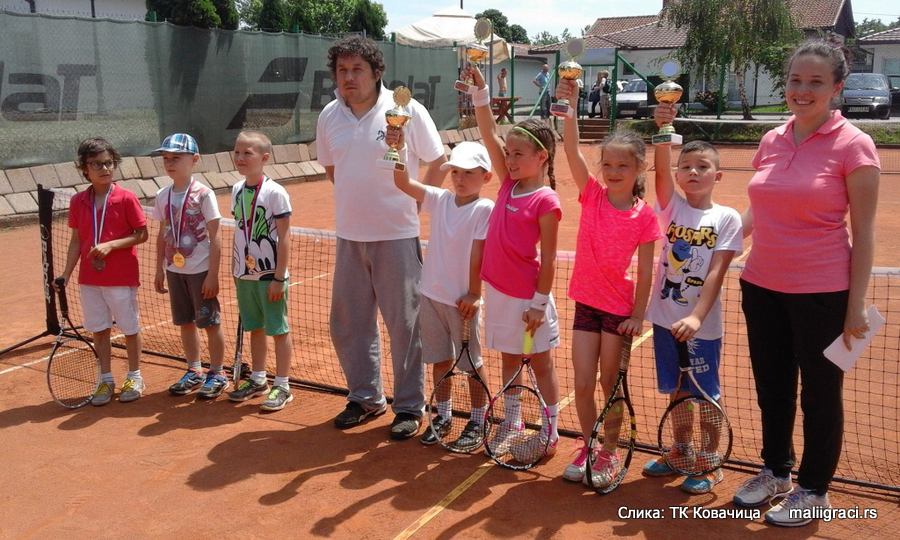 Ana Jović, Igor Cicka, Otvoreno prvenstvo Kovačice do 8 godina crveni nivo, Teniski klub Kovačica