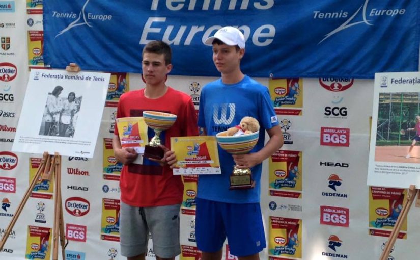 Viktor Jović, Alexander Gaponenko, Dr Oetker Junior Trophy U14 Bucuresti, Tennis Europe Junior Tour