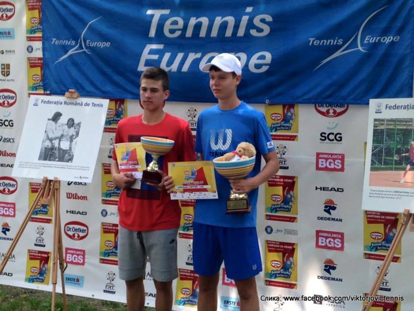 Виктор Јовић освојио друго место на ЕТА U14 Dr Oetker Junior Trophy у Букурешту