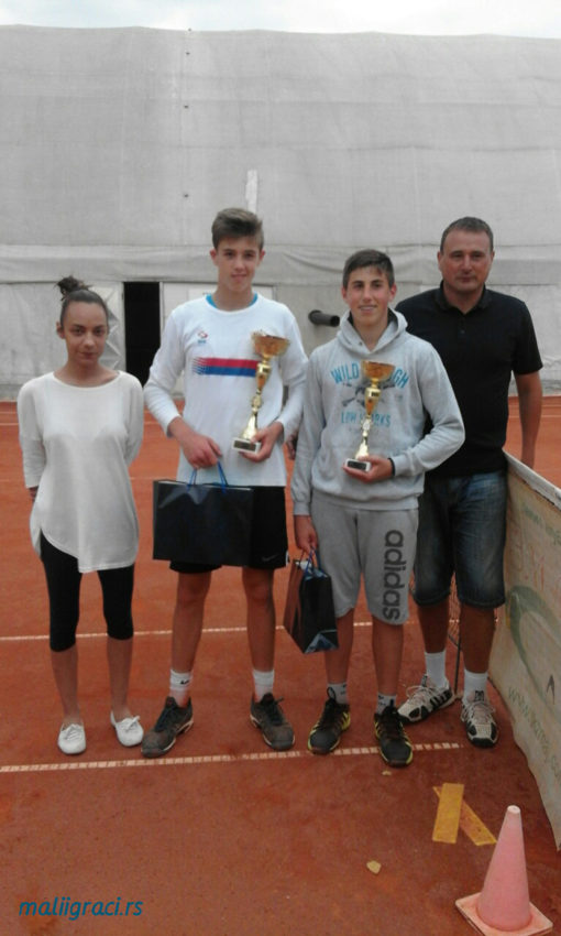 Јован Вучић победник ОП Срема до 16 година у ТК Змај у Сремској Митровици