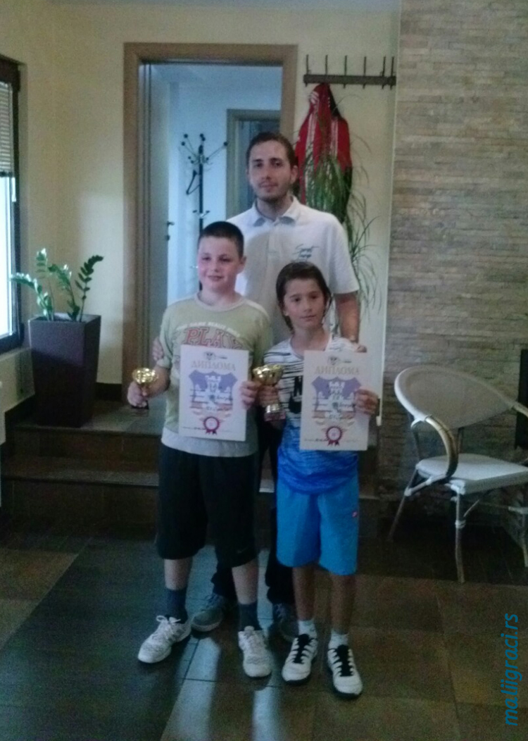 Nikola Lulić, Igor Marjanović, Ognjen Milić, Otvoreno prvenstvo Beograda do 10 godina zeleni nivo, Teniski klub Green Set Beograd