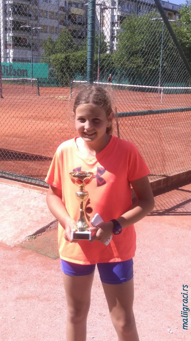 Tijana Sretenović, Tennis Point Open 2016 Čačak U12, Tennis Europe Junior Tour, Teniski klub Tennis Point Čačak