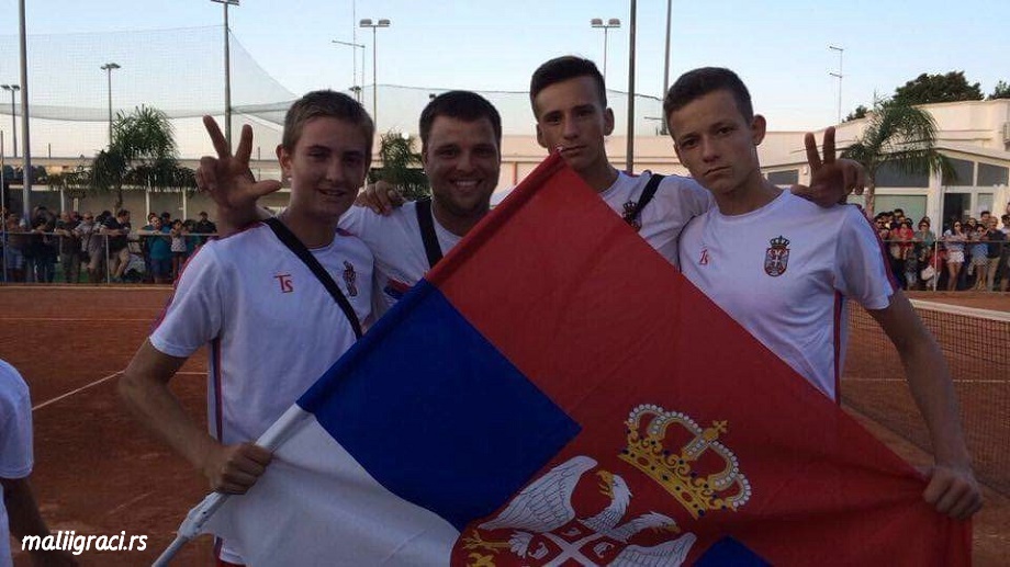 Kristian Juhas, Ladislav Demeter, Bodin Žarković, Mihailo Popović, European Summer Cups U16, Tennis Europe Junior Tour