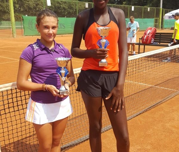 Luna Urso, Aminata Sall, Devin Cup 2016 U14, Tennis Europe Junior Tour, Tennis Club Levski