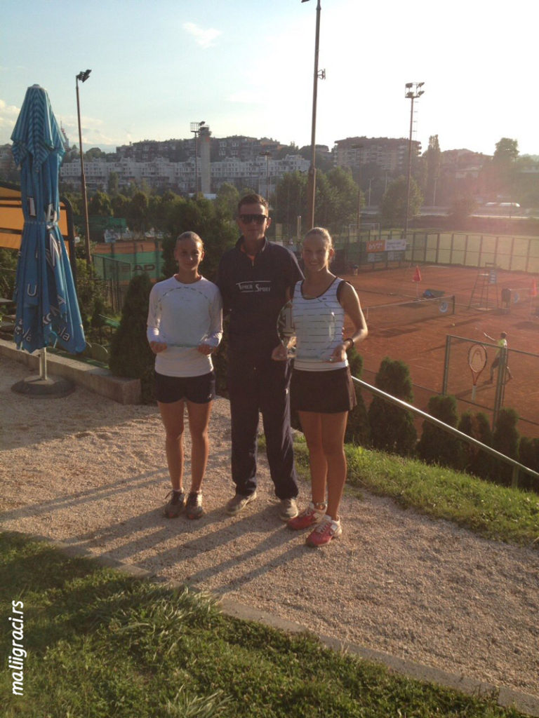Anđela Vidović, Elena Milovanović, Bojan Puzić, OPEN RCT BARCELONA 1899-SARAJEVO 2016 U16, Teniski klub Tenis Pro Sarajevo, Tennis Europe Junior Tour