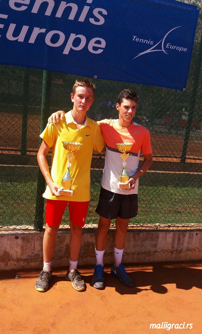 Kristian Juhas, Dušan Obradović, Eminent Podgorica Open 2016, Tennis Europe Junior Tour, Teniski klub Eminent Podgorica