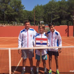 Dino Prižmić, Mili Poljičak, Luka Mikrut, Croatia, Hrvatska, Nations Challenge by Head, Tennis Europe Junior Tour