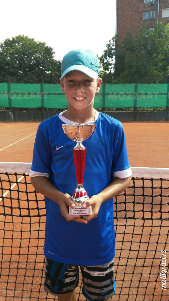 Zoran Ludoški, Veljko Vasić, Mišin memorijal 2016 do 12 godina, Teniski klub Olimp Beograd