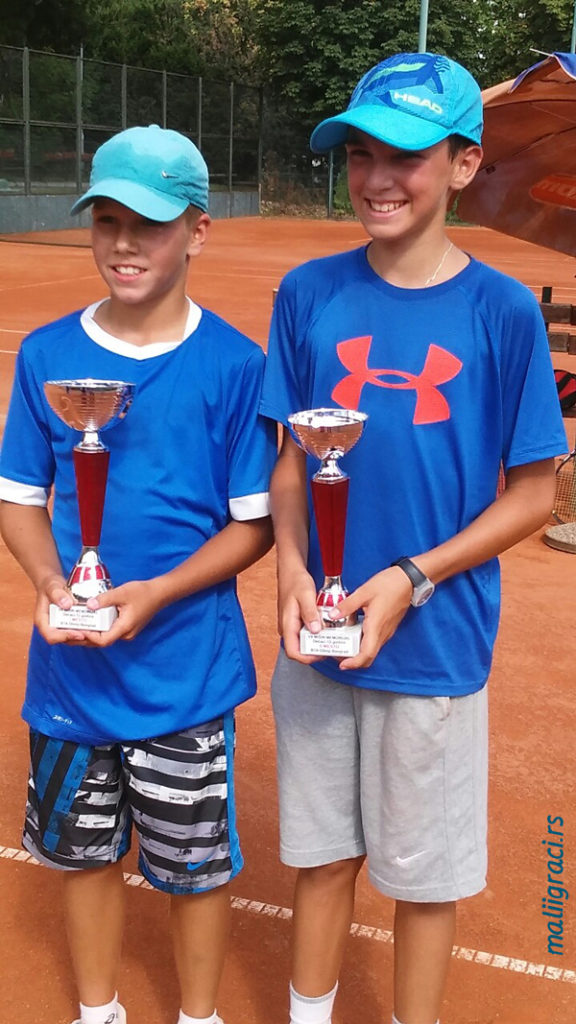 Vuk Rađenović, Zoran Ludoški, Mišin memorijal 2016 do 12 godina, Teniski klub Olimp Beograd