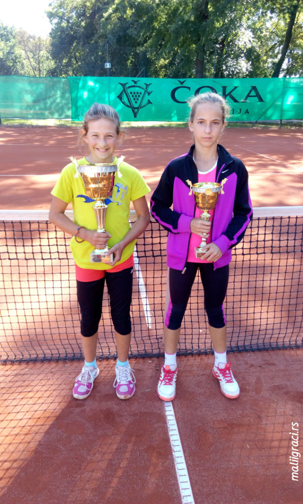 Mia Ristić, Jovana Grujić, Kup Srbije do 10 godina, Teniski klub Spartak Subotica