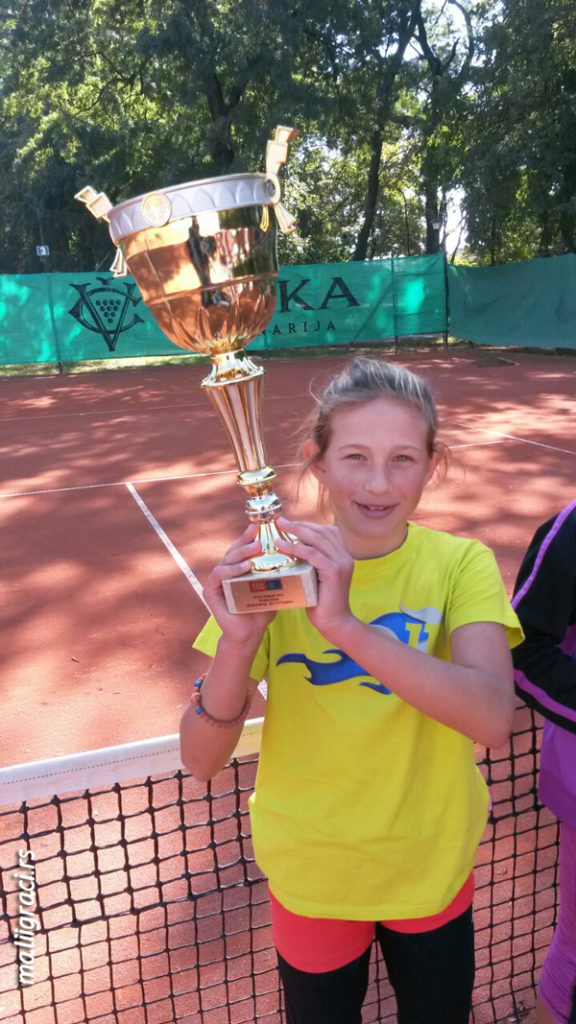 Mia Ristić, Kup Srbije do 10 godina, Teniski klub Spartak Subotica