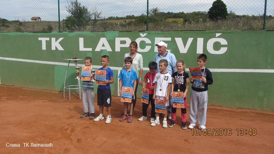 Otvoreno prvenstvo Sokobanje za dečake i devojčice do 9 godina narandžasti nivo, Teniski kamp Lapčević Sokobanja
