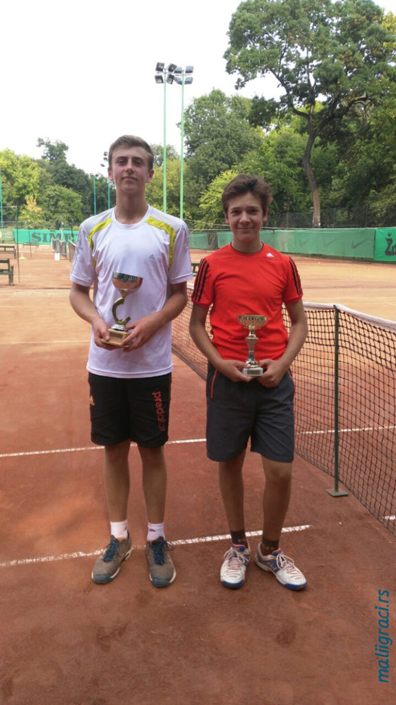 Oliver Sabo Rac, Filip Stipić, Otvoreno prvenstvo Subotice do 16 godina, Teniski klub Spartak Subotica