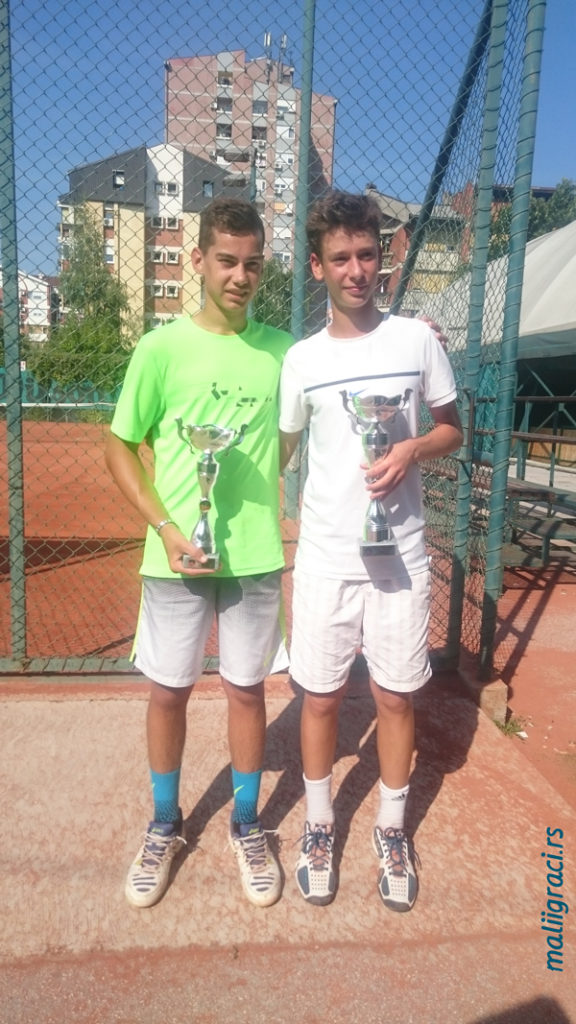 Uroš Arsić, Sava Radović, Otvoreno prvenstvo Čačka do 16 godina, Teniski klub Tennis Point Čačak