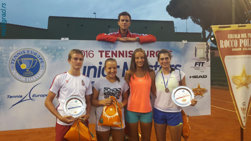 Јуниорски мастерс Tennis Europe до 14 и 16 година, Ређо Калабрија, Италија, 7-9.10.16.