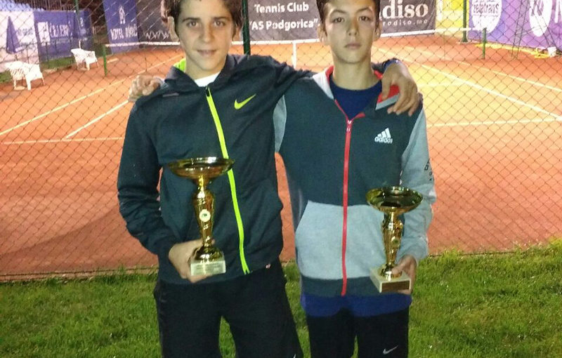 Danilo Raičević, Aleksa Krivokapić, Masters Teniskog saveza Crne Gore do 14 godina, Teniski klub As Podgorica