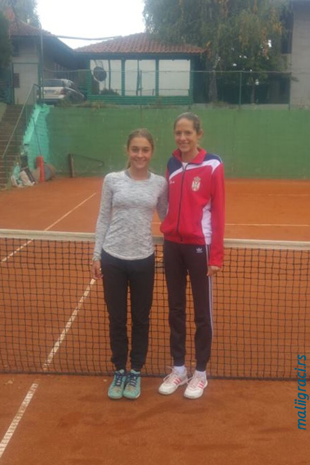 Mia Milojević, Nevena Kolarević, Masters Teniskog Saveza Beograda do 16 godina, Teniski klub Top Ten Beograd
