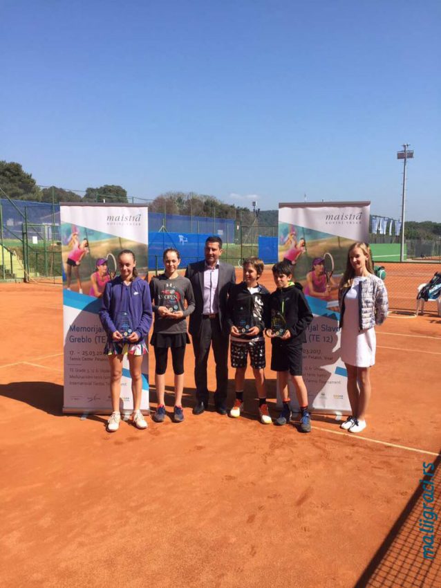 33. Memorijal Slavoj Greblo 2017, U12 Tennis Europe, Врсар, Хрватска, 18-26.3.17.