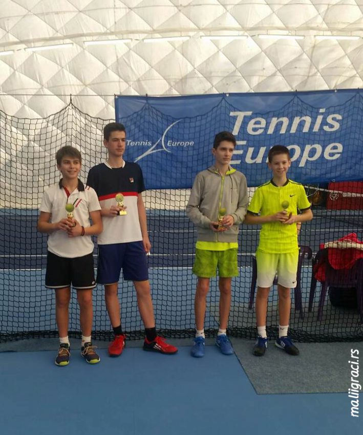 Петар Теодоровић, Оливер Сабо Рац и Марко Топо успешни на Slovan Open U14 2017 у Братислави