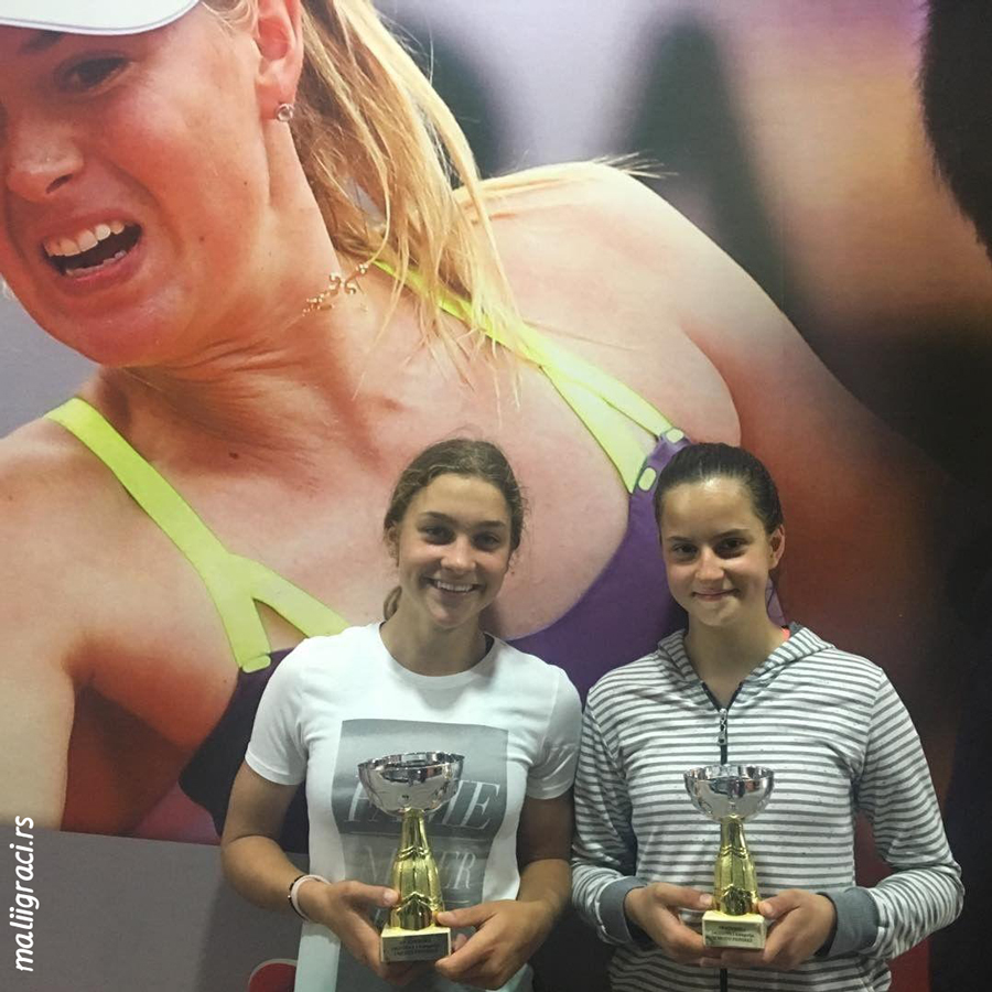 Mia Milojević, Danijela Danilović, Otvoreno prvenstvo Sombora za dečake do 14 godina, Teniski klub ŽAK Sombor