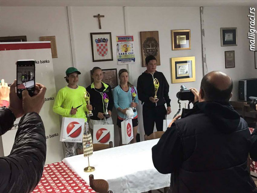 Zaba Cup 2017, U14 Tennis Europe, Винковци, Хрватска 8-16.4.17.
