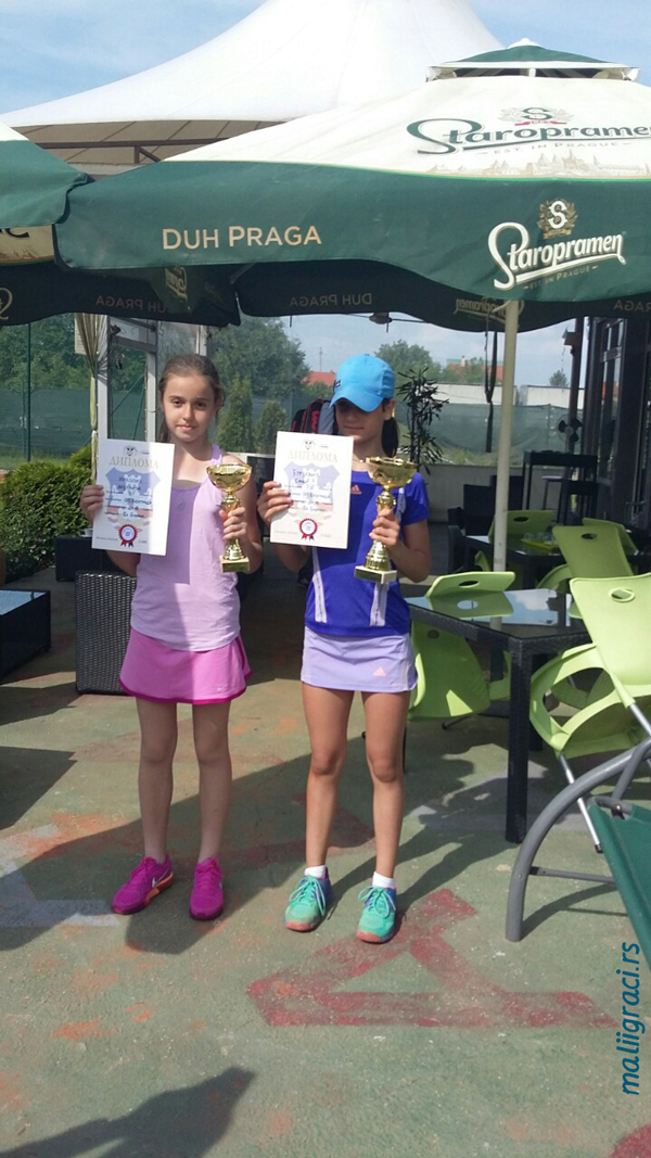 Anđelija Nikolić Sanja Đurđević, Otvoreno prvenstvo Beograda do 12 godina, Teniski klub Balans Beograd
