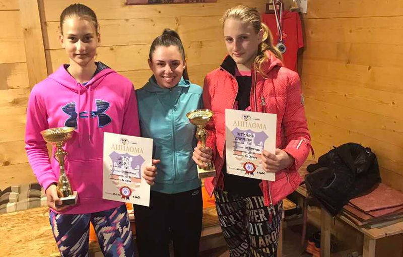 Iva Šepa, Doroteja Petrović, Natalija Savović, Prvenstvo Beograda za devojčice do 14 godina, Teniski klub Haron Beograd