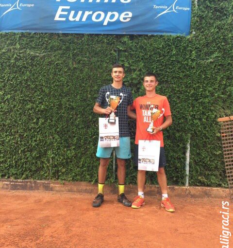 Lazar Milićević, Dimitrije Zubac, Terme Ptuj Open U16 Slovenija, Tennis Europe Junior Tour, Teniski klub Terme Ptuj