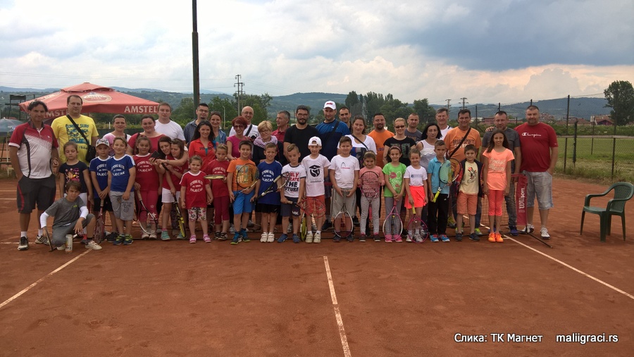 Janko Mladenović, Veljko Đorđević, Aleksa Ranđelović, Vasilije Živković, Otvoreno prvenstvo Knjaževca za dečake i devojčice do 8 godina crveni nivo, Teniski klub Magnet Knjaževac