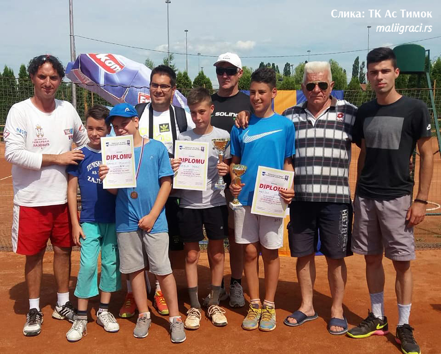 Nikola Perić, Dario Petković, Otvoreno prvenstvo Zaječara za dečake do 12 godina, Teniski klub As Timok Zaječar