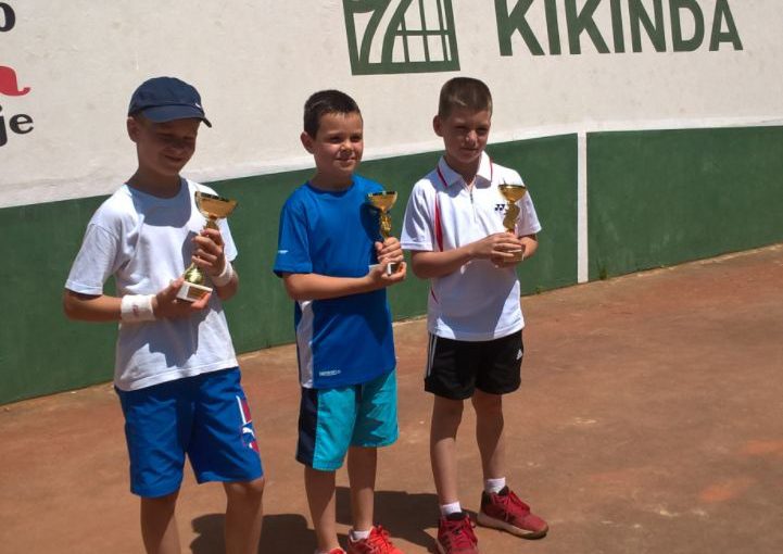 Uglješa Sofrenović, Marko Dejić, Jovan Krivokapić, Otvoreno prvenstvo Kikinde za dečake i devojčice do 10 godina narandžasti nivo, Teniski klub Kikinda