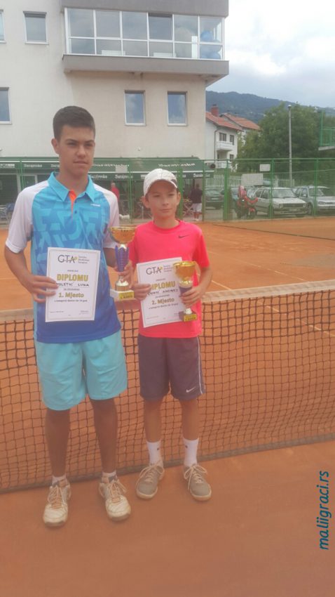 Суана Туцаковић и Лука Милетић победници GTA OPEN 2017 до 14 година у Сарајеву